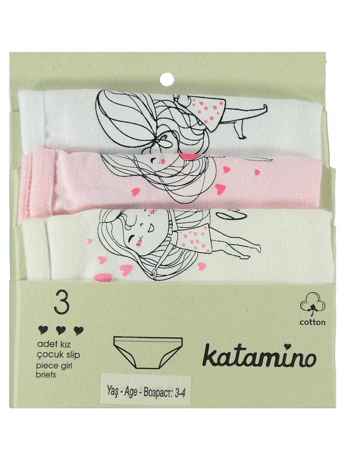 Artı Çorap Safinaz Kız 3'lü Slip - Standart