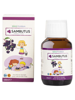 Saus Pharma Sambutus Kara Mürver Ekstresi 100ml