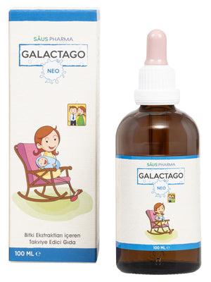 Saus Pharma Galactago Neo Emziren Anneler İçin Bitkisel Damla 100 ml - Standart