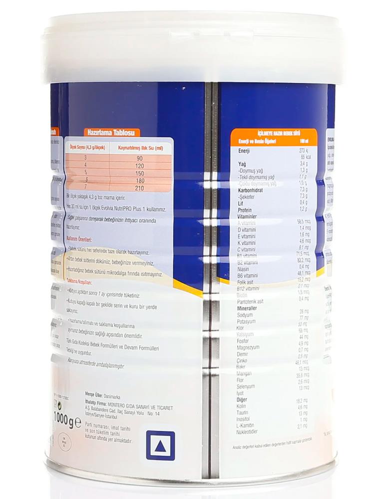 Evolvia NutriPRO Plus 1 - 1000 Gr