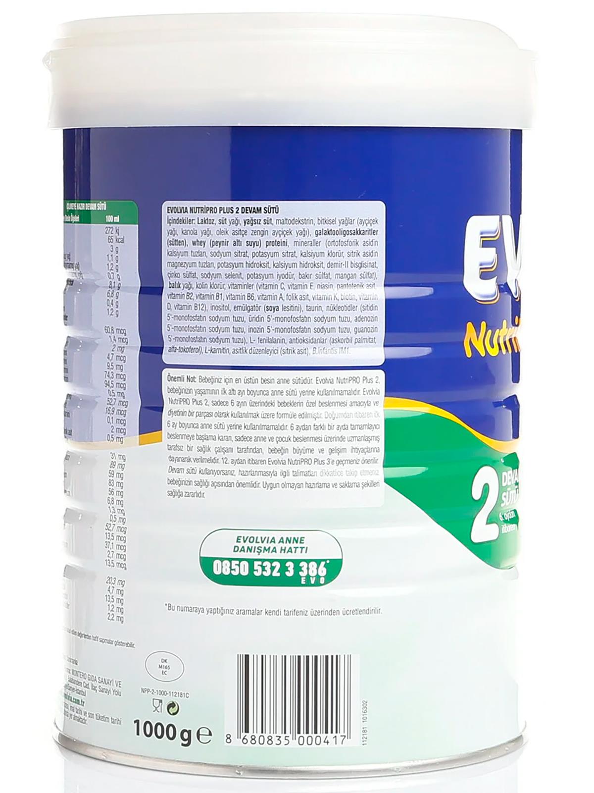 Evolvia-Montero NutriPRO Plus 2 - 1000 Gr