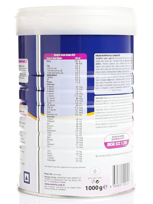 Evolvia NutriPRO Plus 3 - 1000 Gr