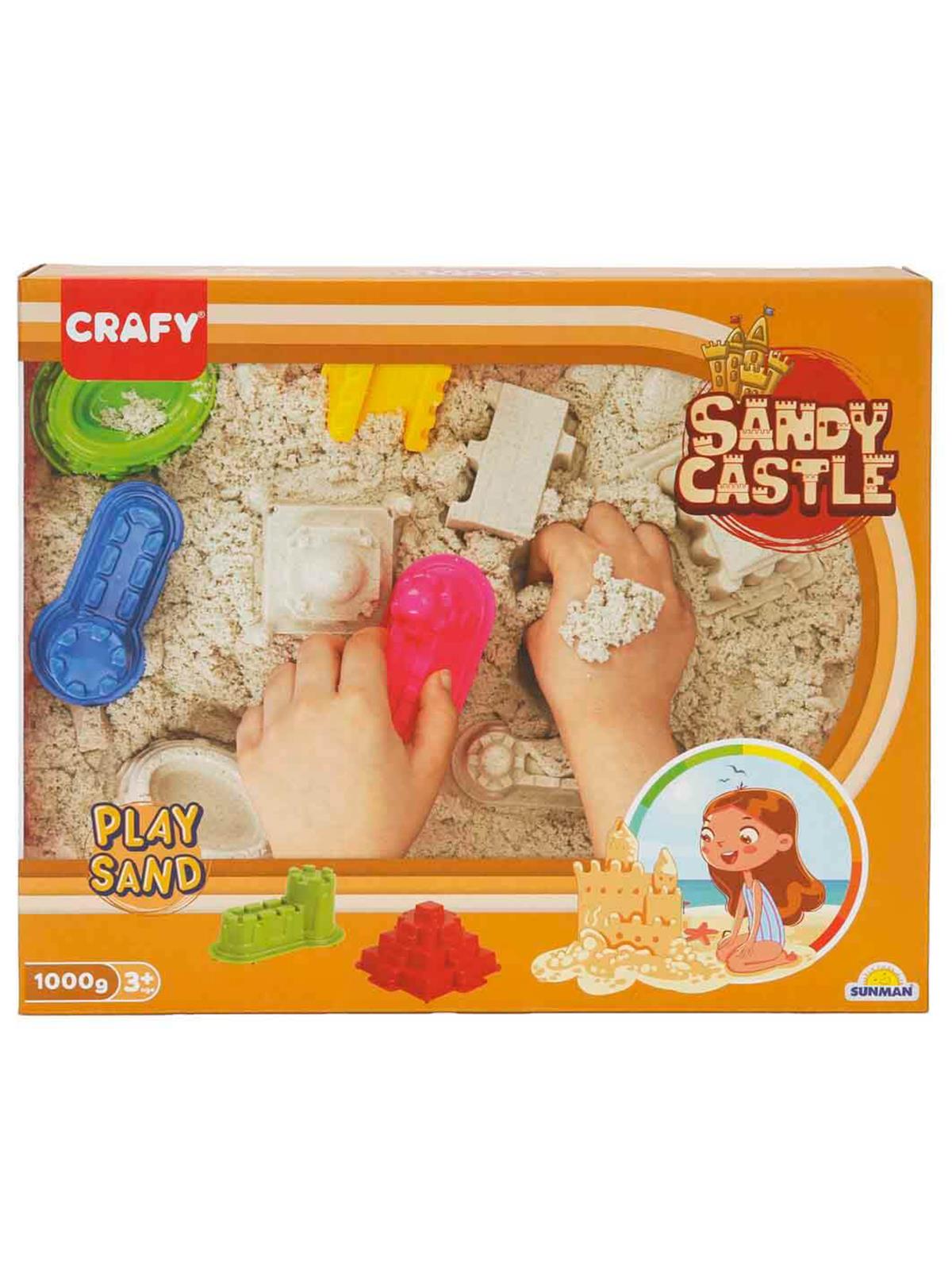 Crafy Macera Kalesi Oyun Kumu Seti 10 Parça 1000 g