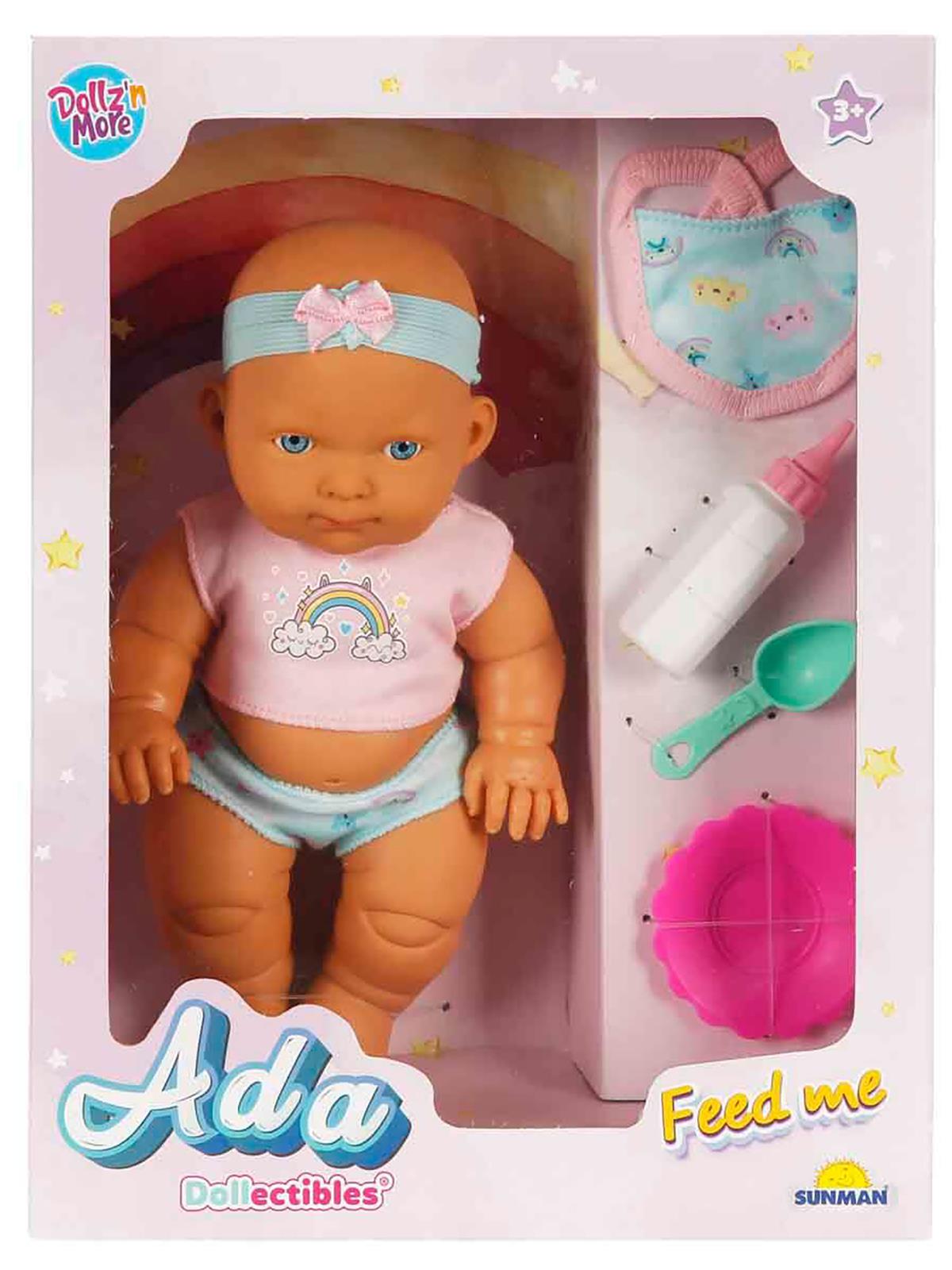 Sunman Oyuncak Set Ada Beslenme Seti Saçsız Aks.23cm.2a.kçk