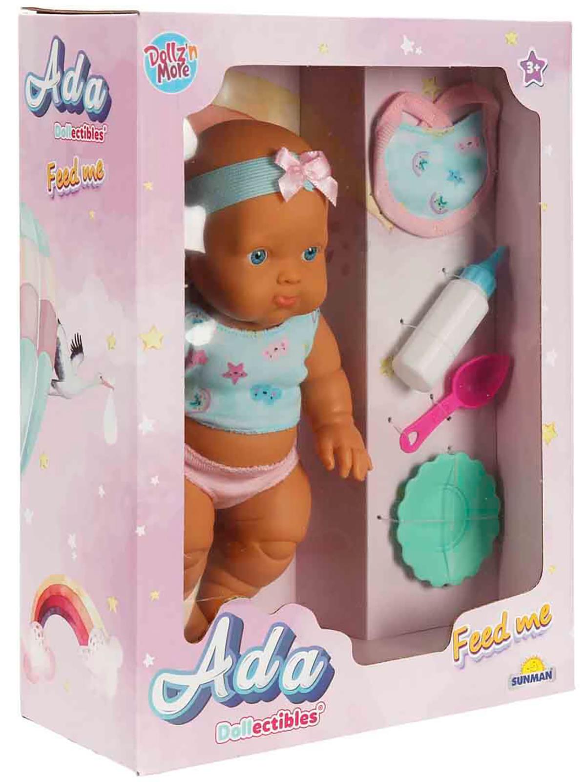 Sunman Oyuncak Set Ada Beslenme Seti Saçsız Aks.23cm.2a.kçk