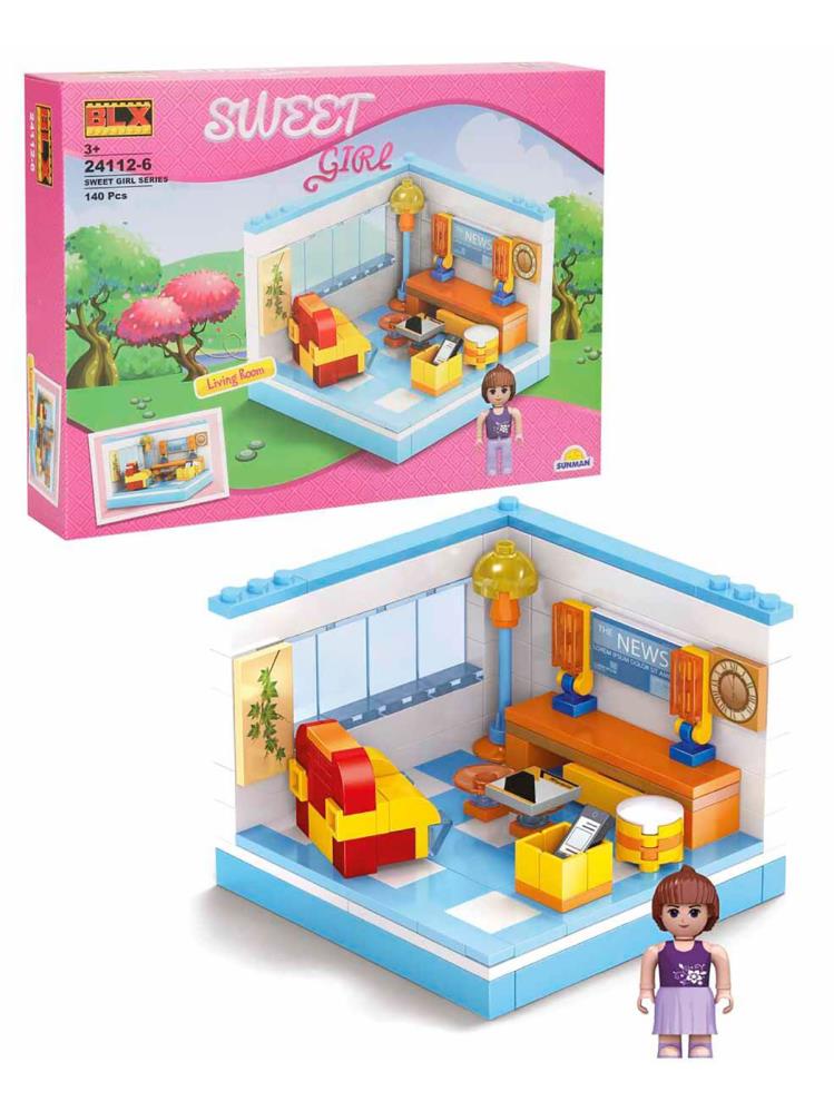 Sweet Girl Oturma Odası 140 Parça