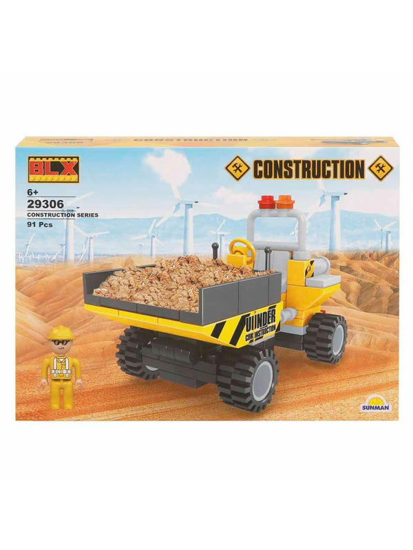 Construction Kepçe Sarı 91 Parça