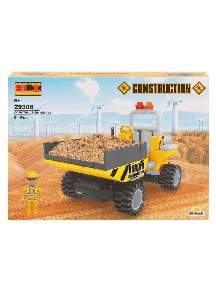 Construction Kepçe Sarı 91 Parça