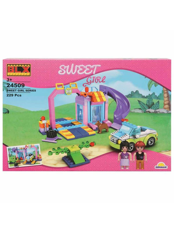 Sweet Girl Kaydıraklı Araba Bakım Merkezi 229 Parça