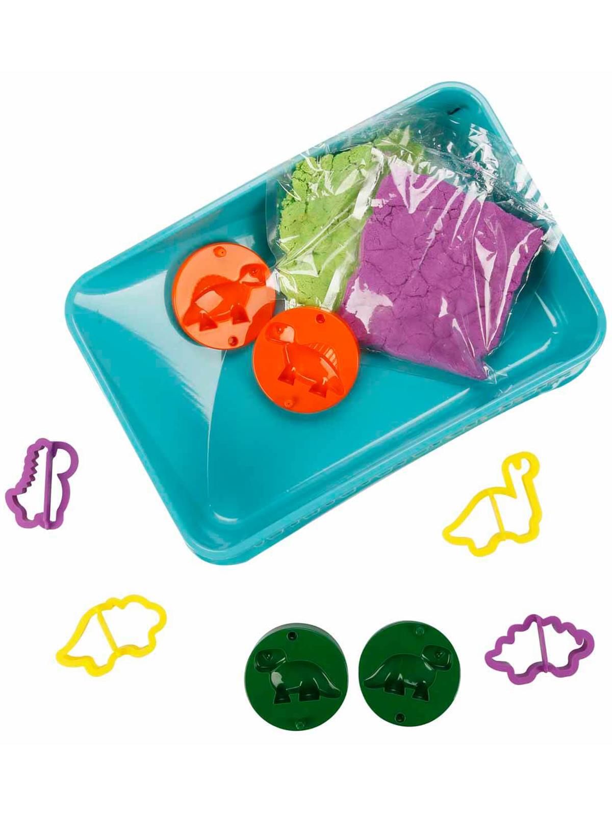 Sunman Oyuncak Crafy Dino Oyun Kumu Seti 250 g 11 Parça