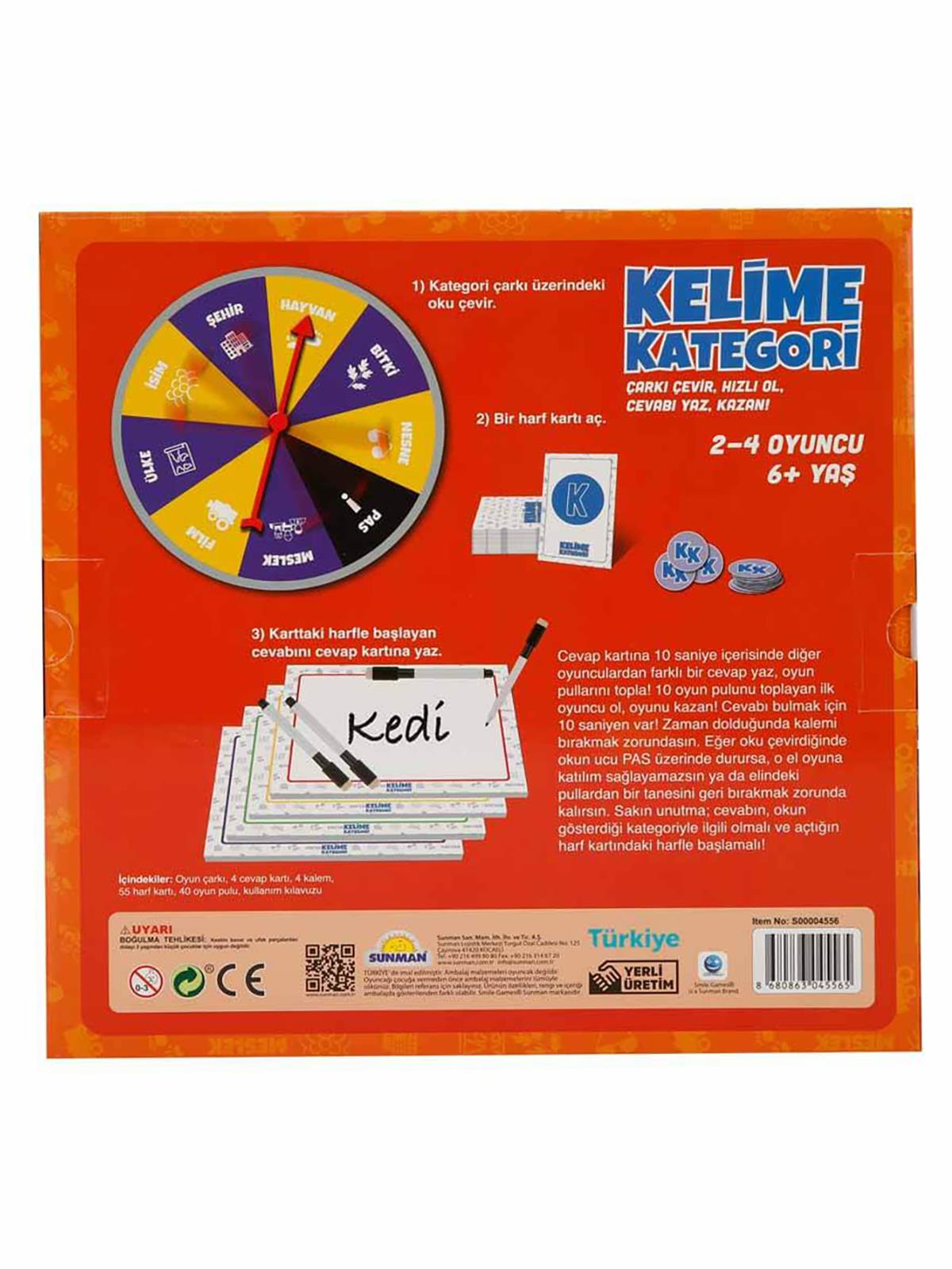 Smile Games Kelime Kategori