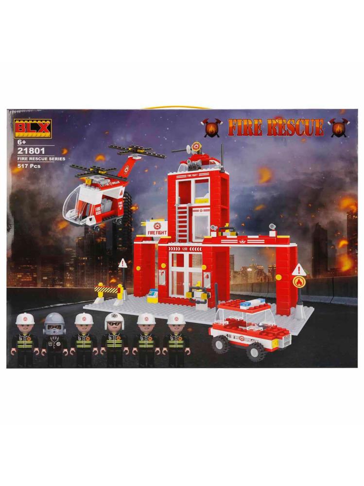BLX Fire Rescue İtfaiye İstasyonu Oyun Seti