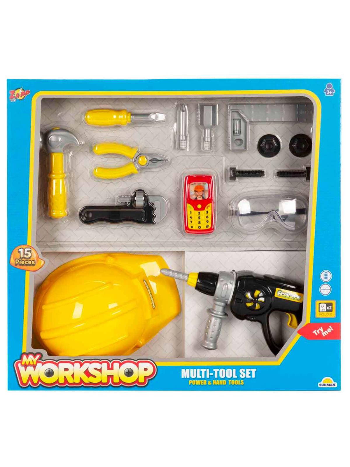 Zapp Toys My Workshop Elektronik Matkap Tamir Seti 15 Parça