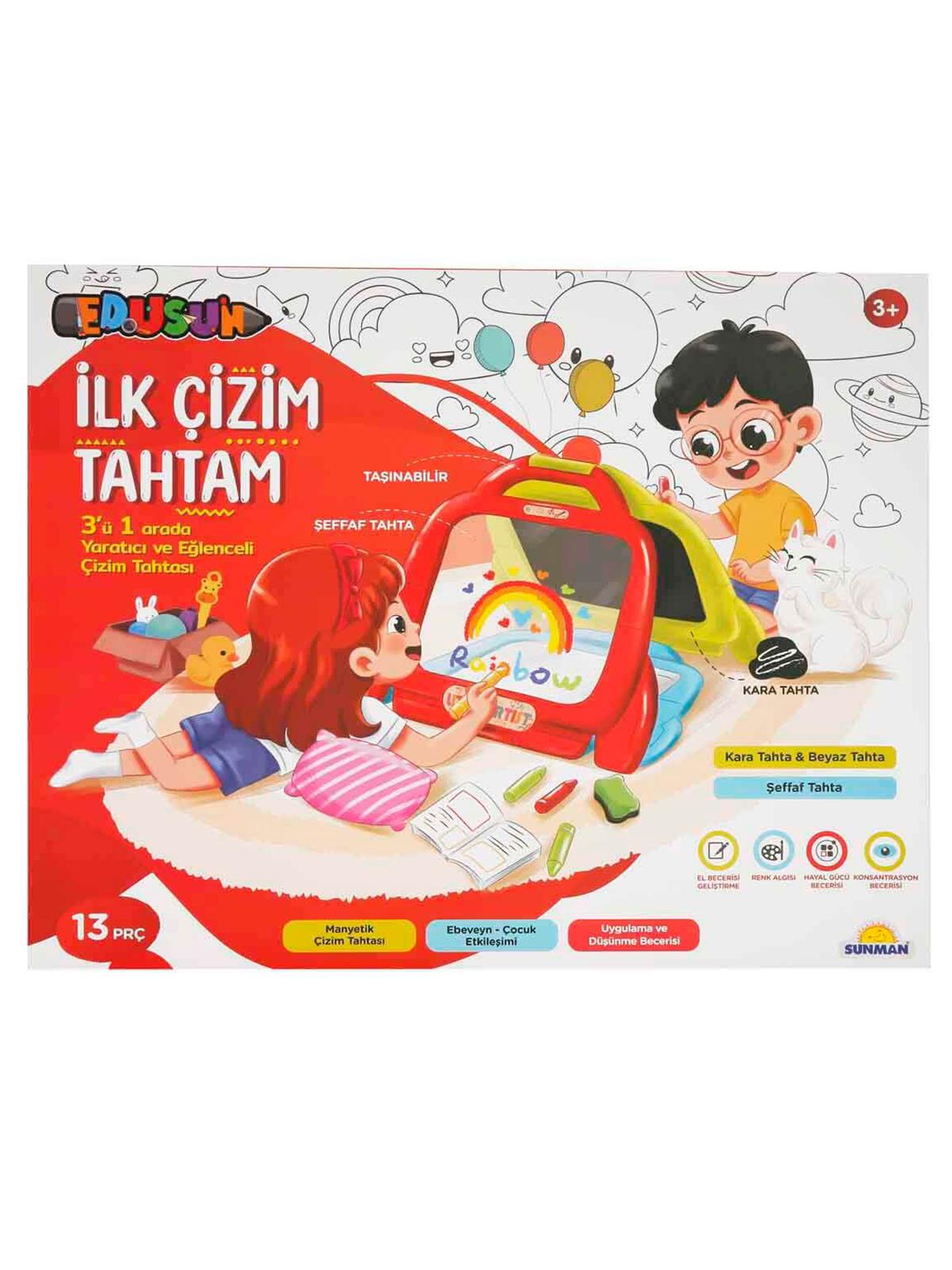 Sunman Oyuncak 3in1 İlk Çizim Tahtam