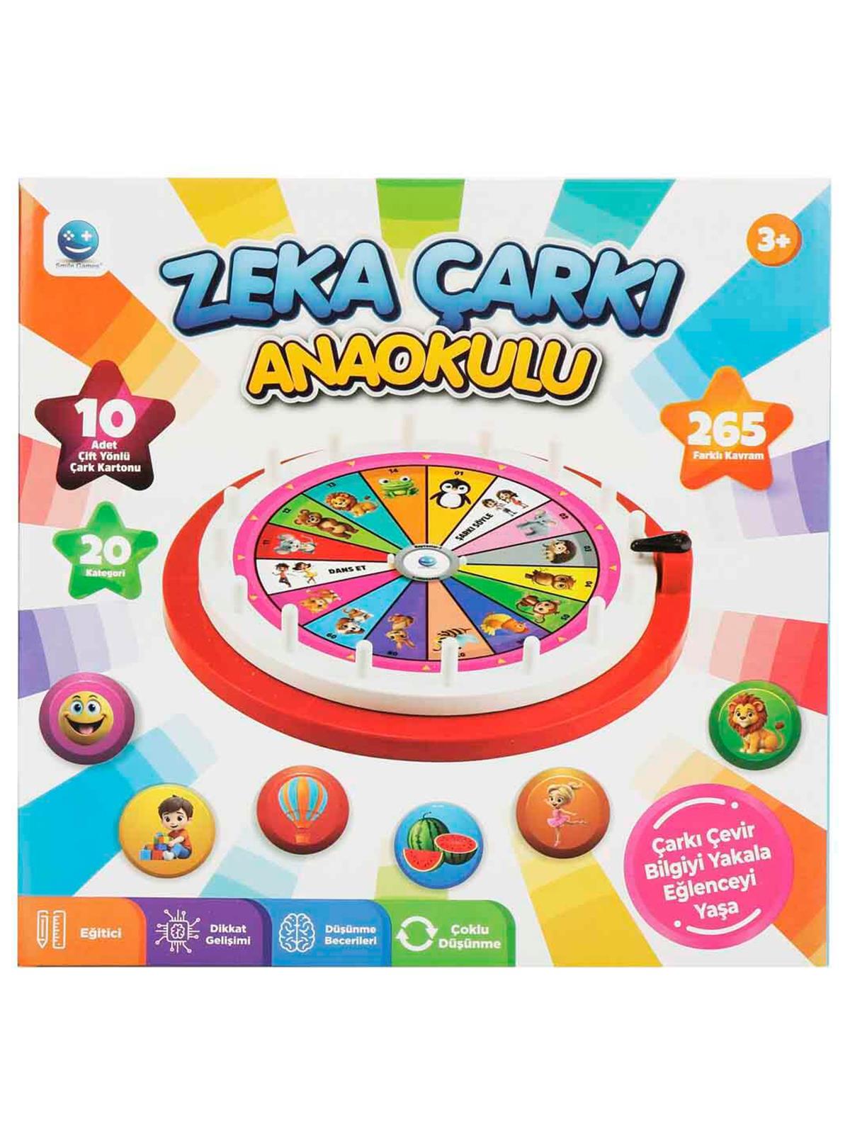 Smile Games Zeka Çarkı Anaokulu Kutu Oyunu