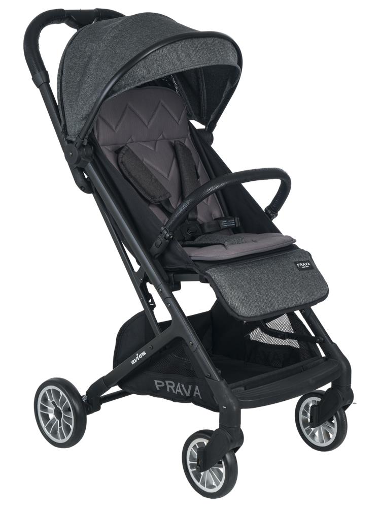 Prava Avion Lüks Kabin Bebek Arabası - Gri