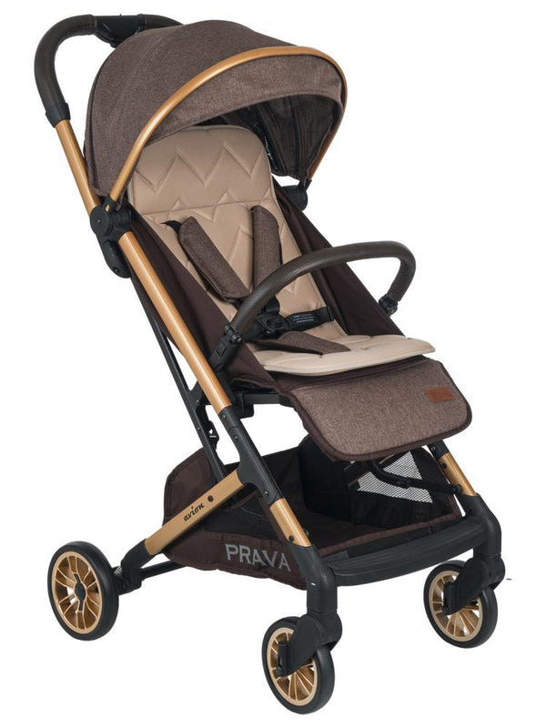 Prava Avion Lüks Kabin Bebek Arabası - Kahverengi