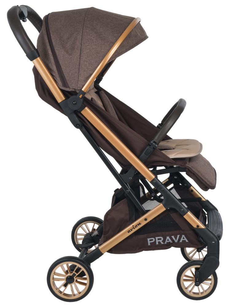 Prava Avion Lüks Kabin Bebek Arabası - Kahverengi