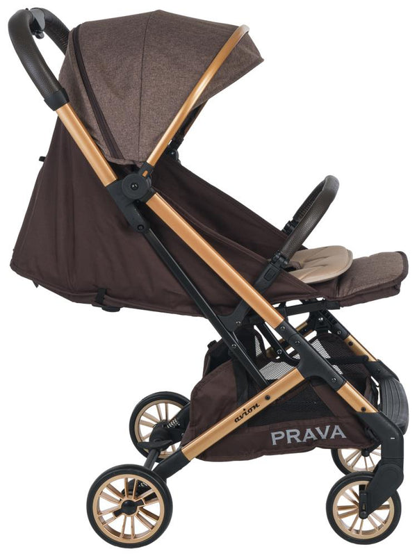 Prava Avion Lüks Kabin Bebek Arabası - Kahverengi