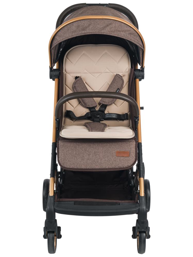 Prava Avion Lüks Kabin Bebek Arabası - Kahverengi