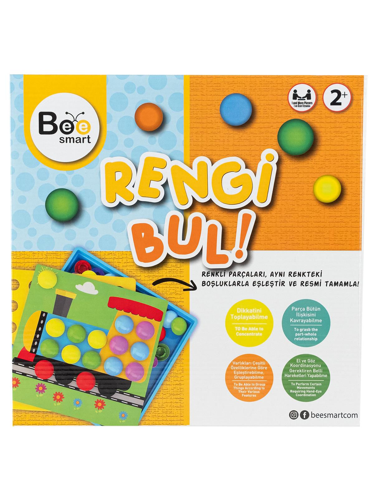 Bee Smart Rengi Bul Oyun Seti