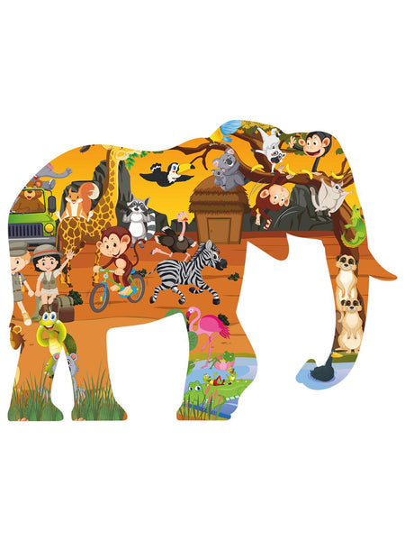 Bee Smart Ahşap Puzzle Safari – Civilim.com