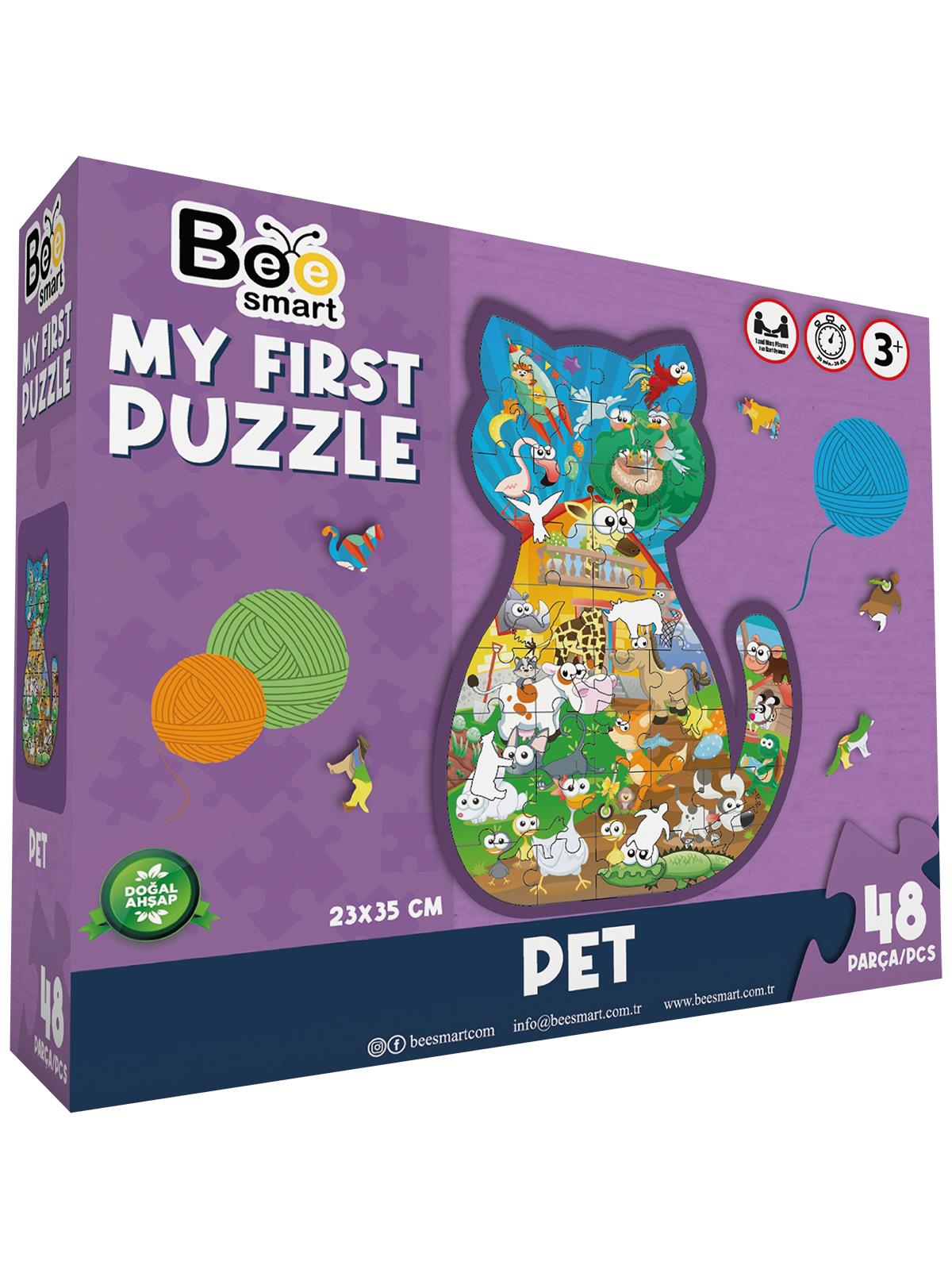 Bee Smart Hayvan Eşleştirmeli Puzzle – Civilim.com