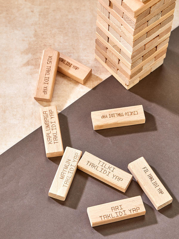 Vardem Oyuncak Animals Tower Süper Denge Oyunu 54 Adet