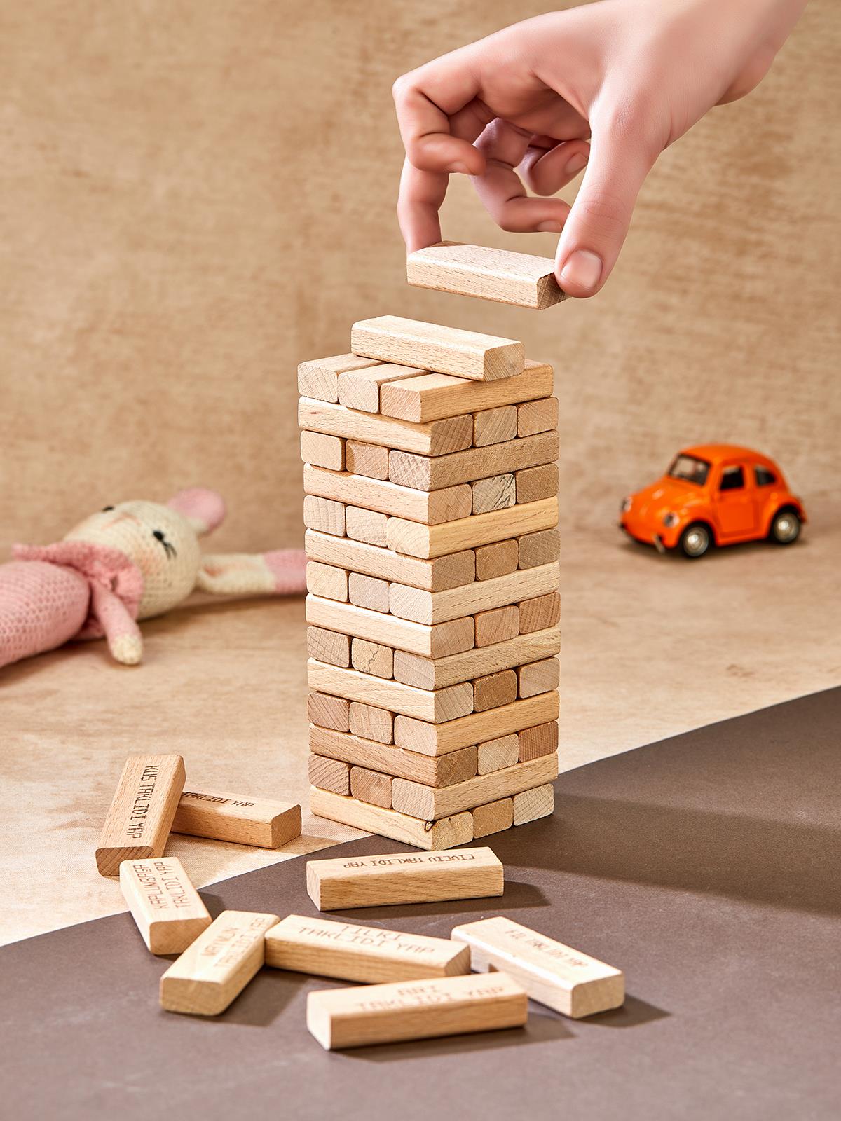 Vardem Oyuncak Animals Tower Süper Denge Oyunu 54 Adet