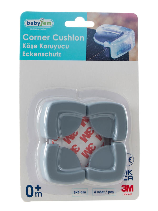 Babyjem Köşe Koruyucu 4 Adet - Gri