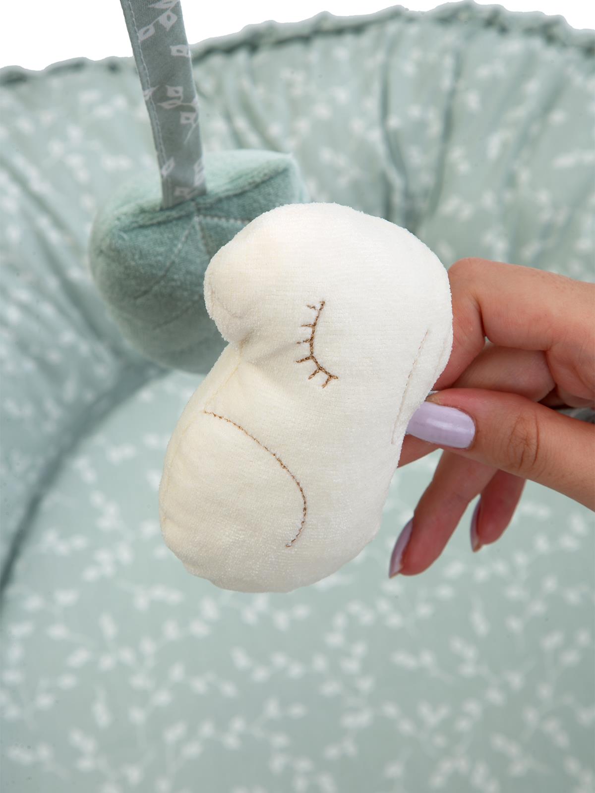 Babyjem Oyuncaklı Anne Baba Yanı Yatağı - Yeşil