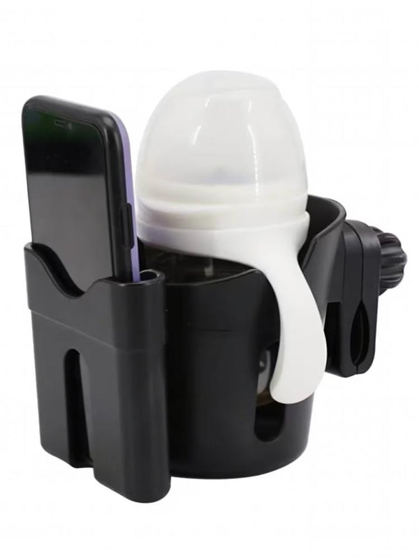 Babyjem İkisi Bir Arada Bardak Ve Telefon Tutacağı - Siyah