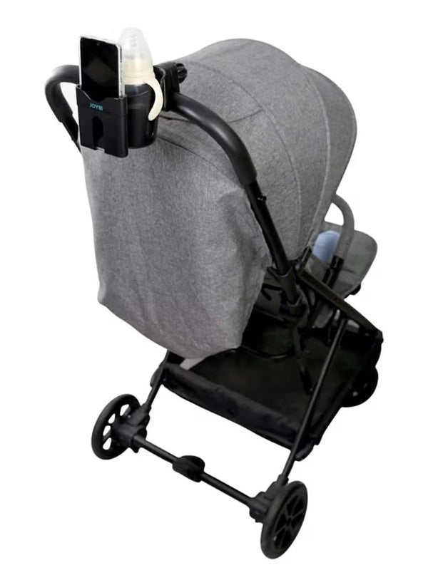 Babyjem İkisi Bir Arada Bardak Ve Telefon Tutacağı - Siyah