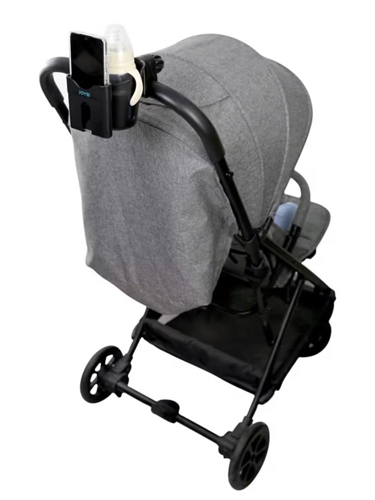 Babyjem İkisi Bir Arada Bardak Ve Telefon Tutacağı - Siyah