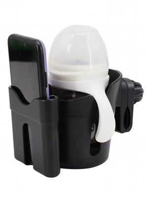 Babyjem İkisi Bir Arada Bardak Ve Telefon Tutacağı - Siyah