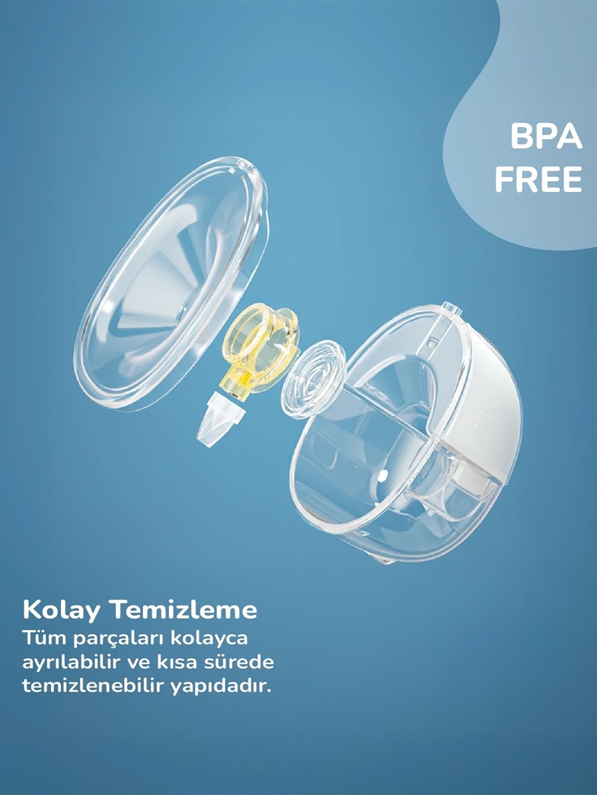 Babyjem Yeni Nesil Giyilebilir Göğüs Pompası