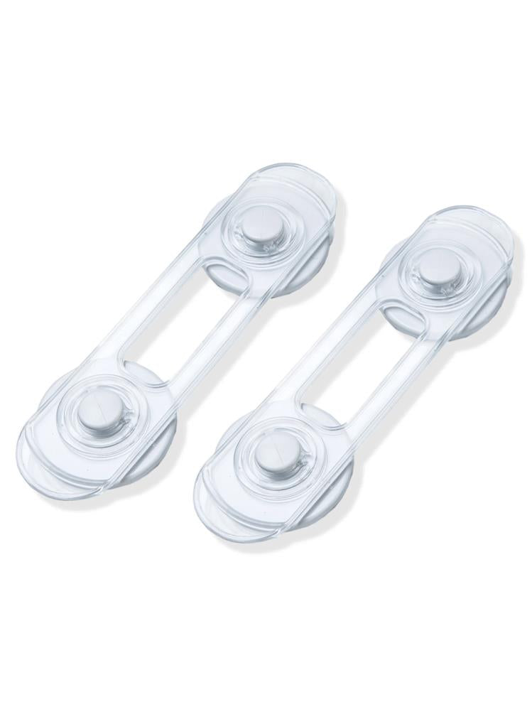 Babyjem Mini Çok Amaçlı Kilit Çoklu Paket 12 Adet / Şeffaf