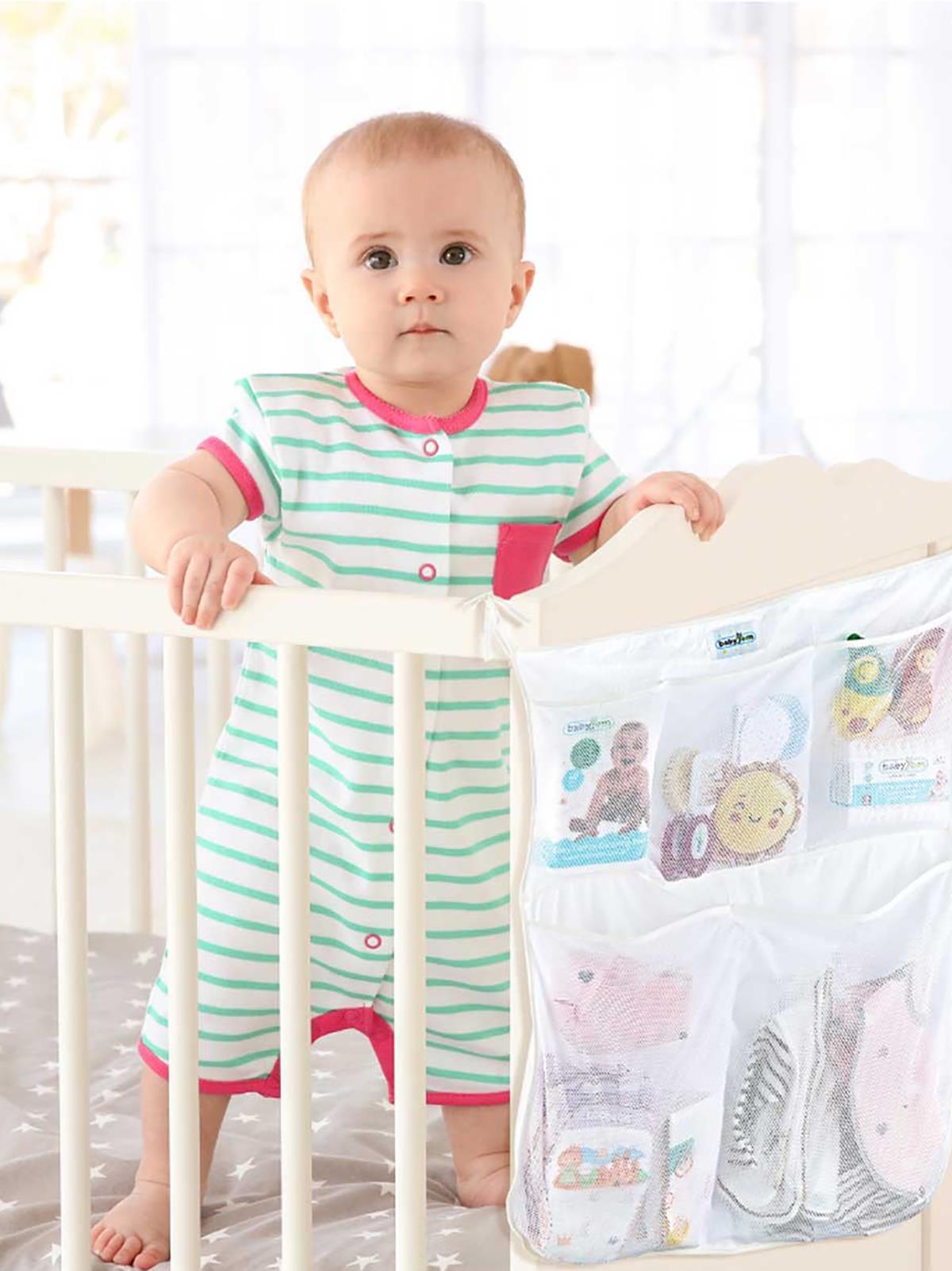 Babyjem Yatak Başı Organizer - Beyaz