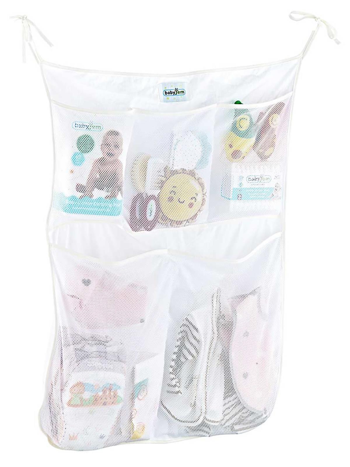 Babyjem Yatak Başı Organizer - Beyaz