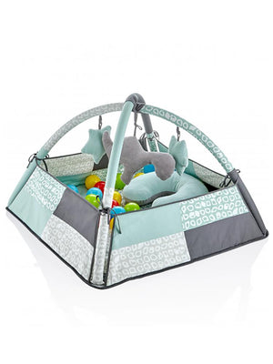 Babyjem 3 Fonksiyonlu Bebek Oyun Jimnastik Halısı - Yeşil