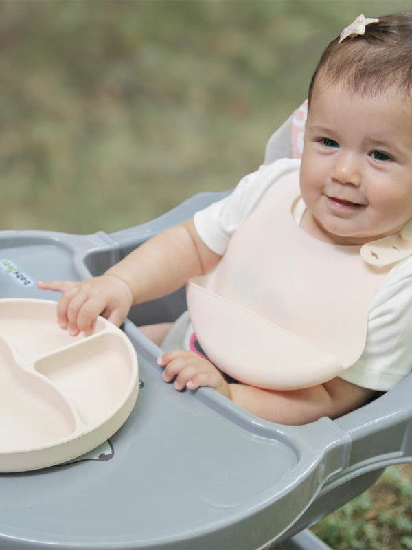 Babyjem Silikon Beslenme Seti - Ekru