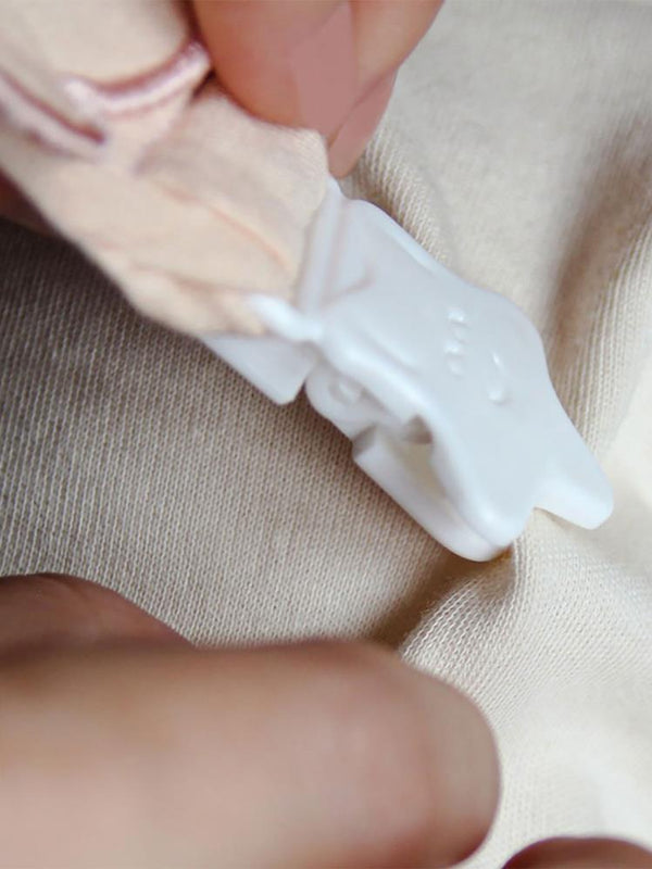 Babyjem Bürümcüklü Emzik Askısı - Pudra