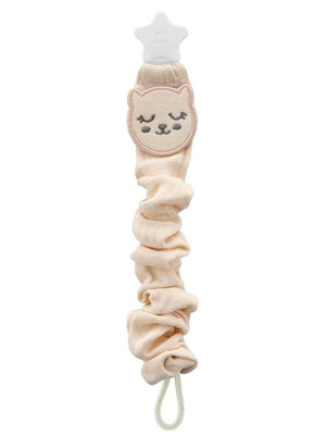 Babyjem Bürümcüklü Emzik Askısı - Pudra