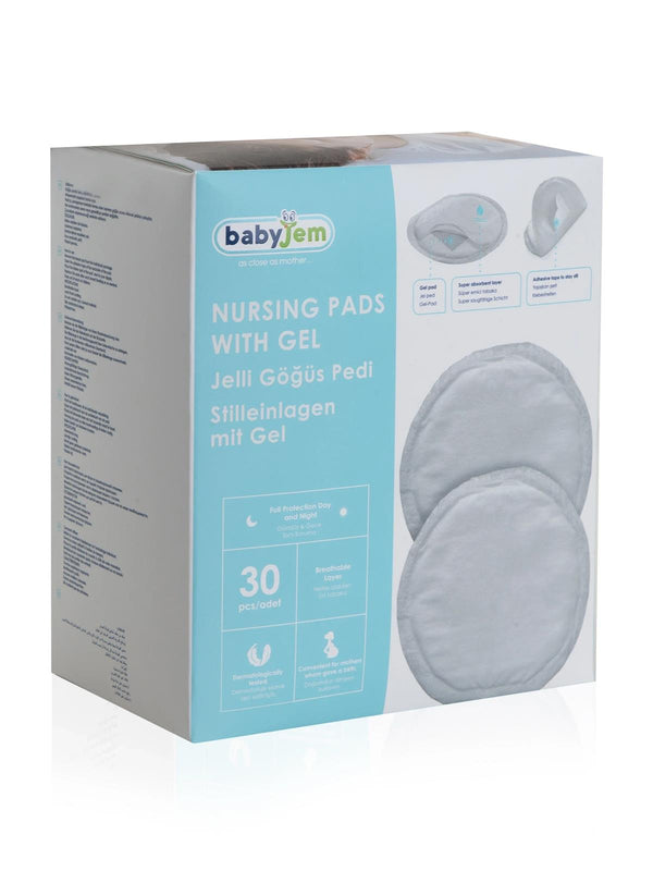 Babyjem Jelli Göğüs Pedi 30'Lu