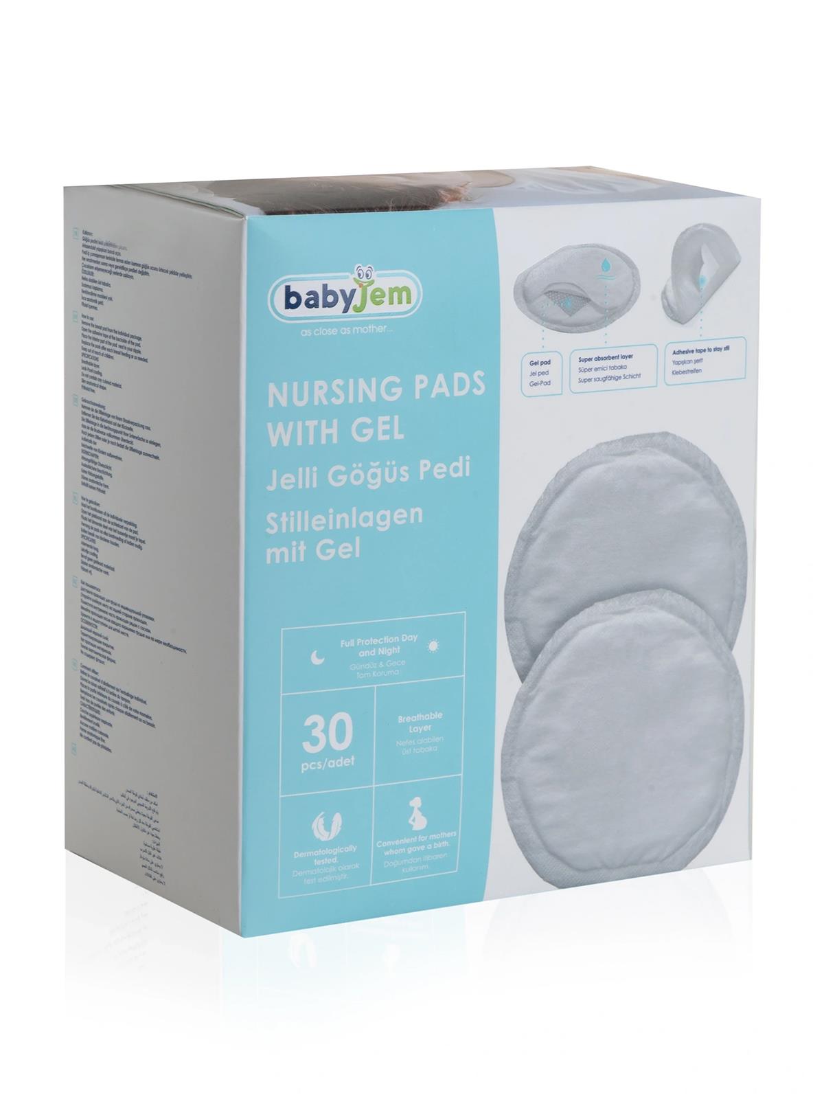 Babyjem Jelli Göğüs Pedi 30'Lu