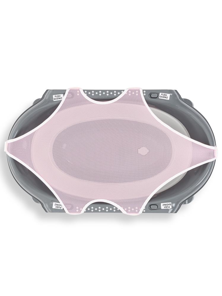 Babyjem Renkli Eko Küvet Filesi File - Pembe