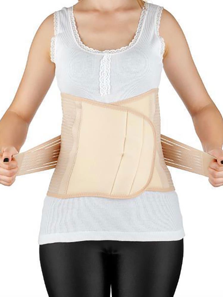 Babyjem Doğum Sonrası Balenli Korse - Bej