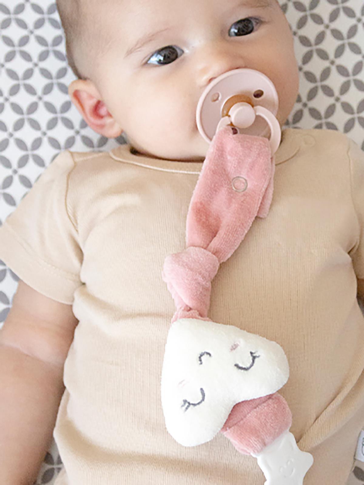 Babyjem Emzik Tutacağı - Pembe