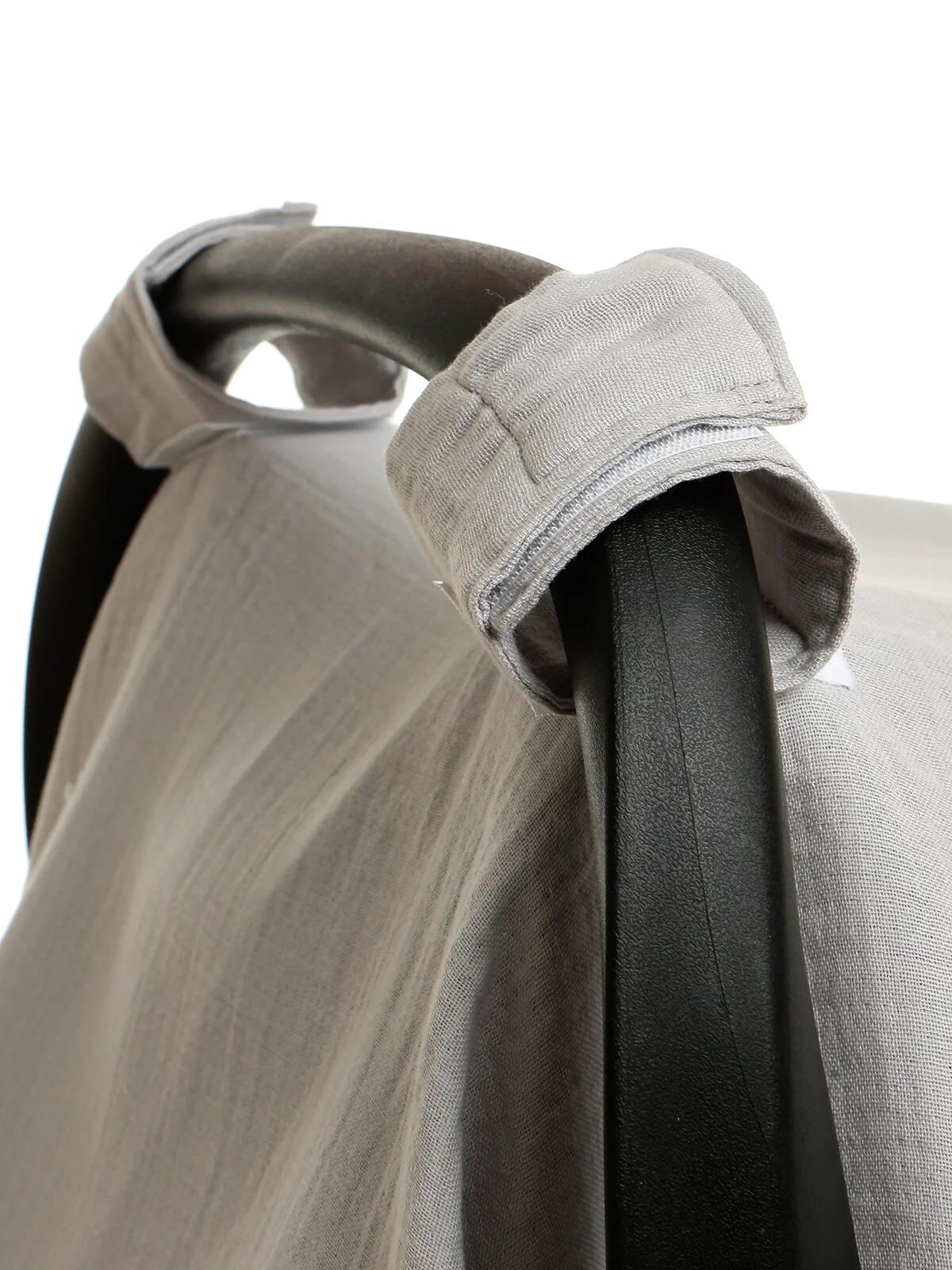 Babyjem Bürümcük Ana Kucağı Örtüsü - Gri