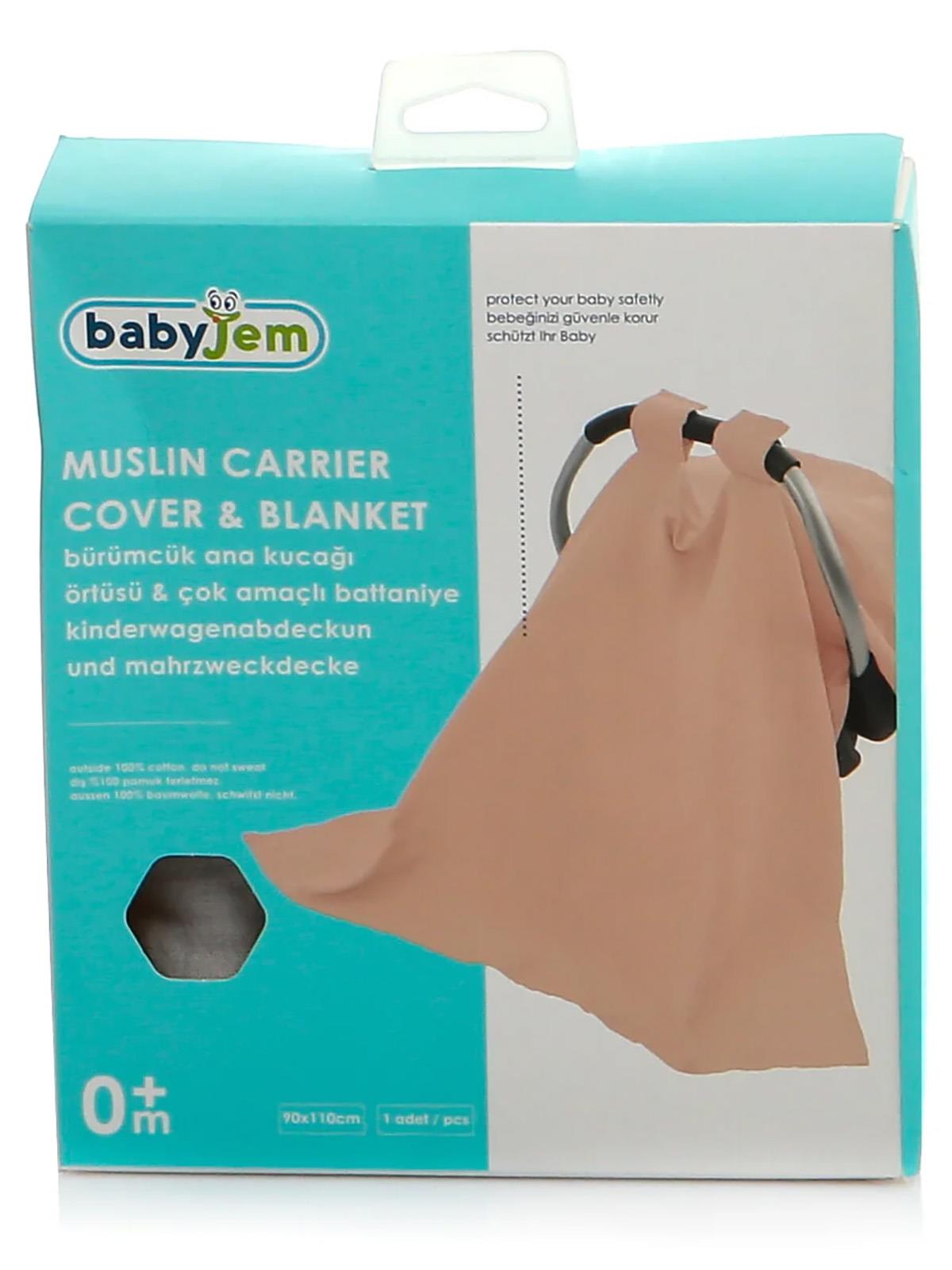 Babyjem Bürümcük Ana Kucağı Örtüsü - Gri